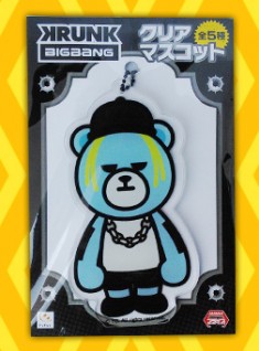 必見！特典アリ☆】『KRUNK×BIGBANG クリアマスコット 全5