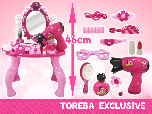 トレバ限定】Dressing Table～足つきドレッサーセット