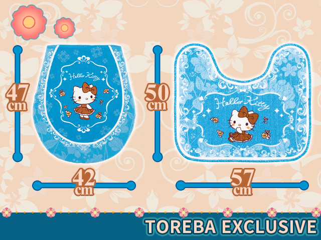 トレバ限定】サンリオキャラクターズ トイレマットセット2 ハロー
