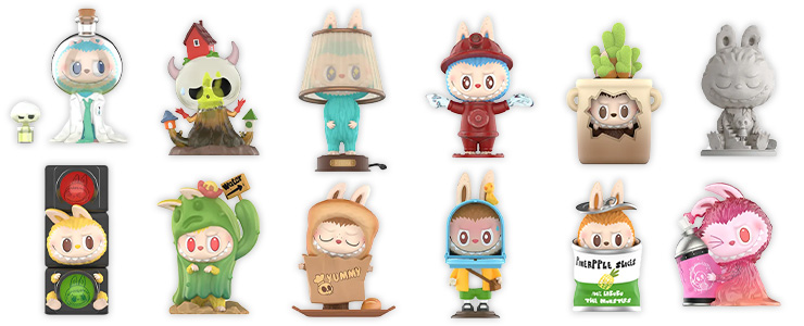 本日21時から！「【LABUBU】THE MONSTERS Almost Hidden シリーズ