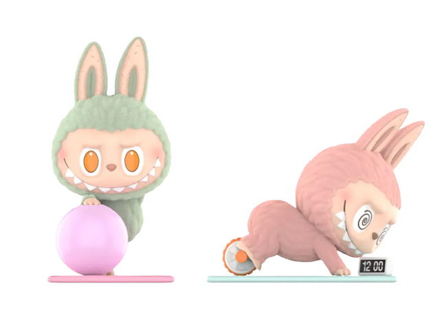 週末限定！特別景品2月第2弾【LABUBU】「Lazy Yoga シリーズ
