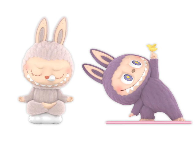 週末限定！特別景品2月第2弾【LABUBU】「Lazy Yoga シリーズ