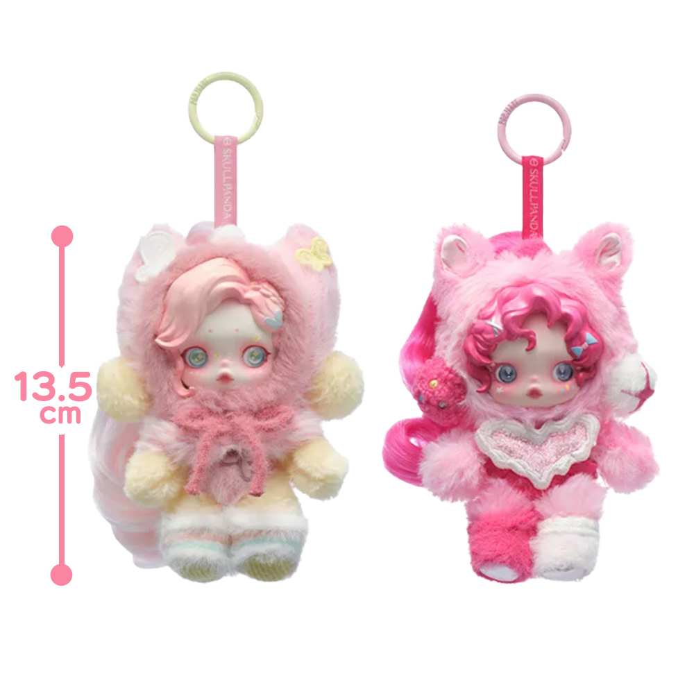 SKULLPANDA × My Little Pony ぬいぐるみペンダント2点 SKULLPANDA × My Little Pony Series Plush Doll Pendant - POP MART